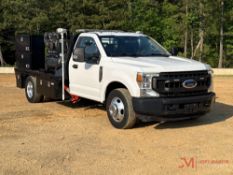 2020 FORD F-350 XL SUPER DUTY FLATBED FUEL & LUBE TRUCK