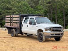 2003 FORD F-550 XLT SUPER DUTY FLATBED TRUCK