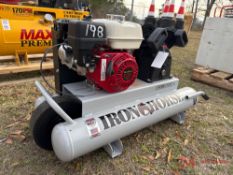 NEW IRON HORSE WHEEL BARREL AIR COMPRESSOR