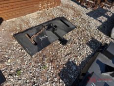 UNUSED TRAILER MOVER SKID STEER ATTACHMENT