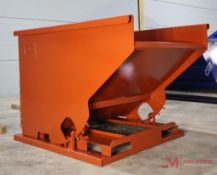 2.0 CU. YD. SELF DUMPING HOPPER W/ FORK POCKETS