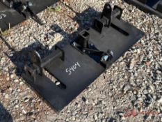 UNUSED TRAILER MOVER SKID STEER ATTACHMENT