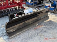 NEW/UNUSED SPA84 HYDRAULIC DOZER BLADE SKID STEER QUICK ATTACH