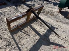 3 PRONG HAY SPEAR SKID STEER ATTACHMENT