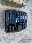 BOX OF VARIOUS UNUSED RATCHET STRAPS