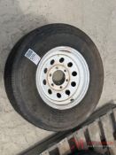 SPARE TIRE ON 6 LUG WHEEL 225/75R15
