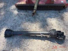(1) 540 PTO SHAFT W/ SLIP CLUTCH