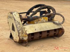 HYDRAULIC MULCHER SKID STEER ATTACHMENT