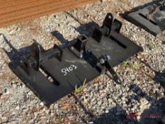 UNUSED TRAILER MOVER SKID STEER ATTACHMENT