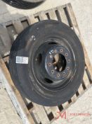 SPARE TIRE AND RIM 225/70R19.5