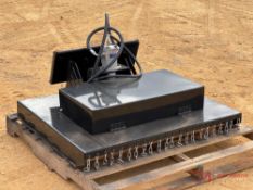 UNUSED 2025 IRANCHBRUSH CUTTER MINI SKID STEER ATTACHMENT