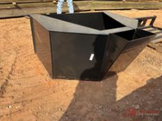 NEW / UNUSED 3/4 YD. CONCRETE BUCKET SKID STEER ATTACHMENT