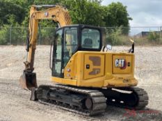 2022 CAT 308CR HYDRAULIC EXCAVATOR