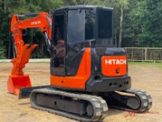 HITACHI ZX55USR-5A MINI EXCAVATOR