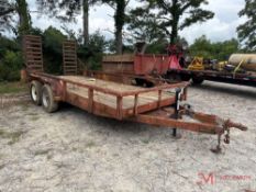 16' T/A EQUIPMENT TRAILER