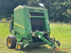 2020 JOHN DEERE 450M ROUND BALER