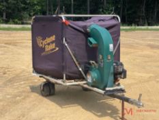 CYCLONE RAKE LAWN AND LEAF VACUUM SYSTEM
