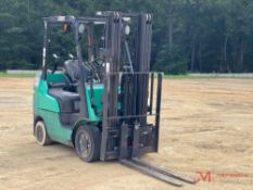 MITSUBUSHI FGC25N STRAIGHT MAST FORKLIFT