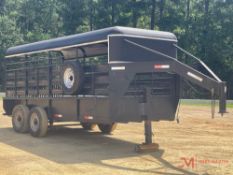 GOOSENECK LIVE STOCK TRAILER