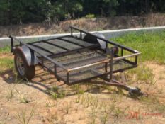 8' X 5' UTILITY TRAILER, LOADING GATE