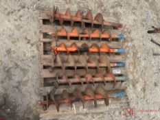 PALLET OF VARIOUS AUGER BITS