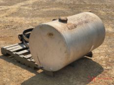 ALUMINUM TRUCK FUEL TANK WITH STRAPS