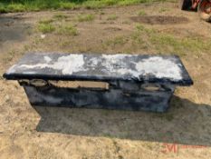 ALUMINUM PICKUP TRUCK TOOL BOX