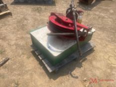 PARTS WASHER W/HOSE AND REEL