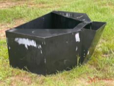 CONCRETE BUCKET SKID STEER ATTACHMENT