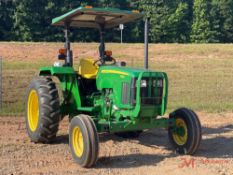 JOHN DEERE 5103 AG TRACTOR, SN: PY5103U017274, METER READS 903 HOURS, 3PH, PTO, ROPS, CANOPY