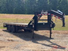 2026 25' DELTA T/A GOOSENECK TRAILER