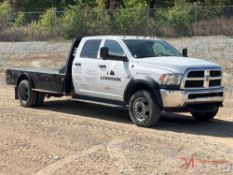 2014 RAM 5500 HEAVY DUTY FLATBED TRUCK
