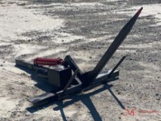 TRUCK HITCH HYDRAULIC 3 PRONG HAY SPEAR