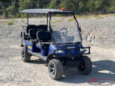 EVOLUTION ELECTRIC 6 SEATER GOLF CART