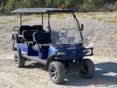 EVOLUTION ELECTRIC 6 SEATER GOLF CART