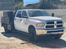 2018 RAM 3500 HEAVY DUTY FLATBED TRUCK