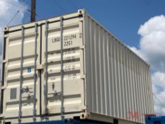 20' SHIPPING CONTAINER