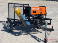 2020 CARRY-ON UTILITY TRAILER AND VULCAN OUTLAW 195 CC, DC WELDER/GENERATOR