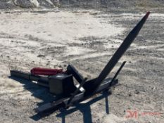 TRUCK HITCH HYDRAULIC 3 PRONG HAY SPEAR