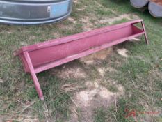 METAL FEED TROUGH