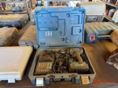 HERCULES 20V CORDLESS DRILL W/ BATTERY, CHARGER, & CASE