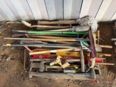 CONTENTS OF PALLET VARIOUS HAND TOOLS