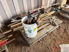 CONTENTS OF PALLET VARIOUS HAND TOOLS