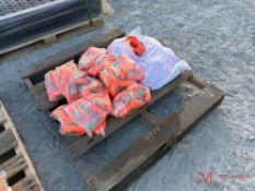 CONTENTS OF PALLET: NUMEROUS RATCHET STRAPS