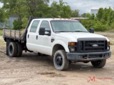 2008 FORD F-350 XL SUPER DUTY FLAT BED TRUCK