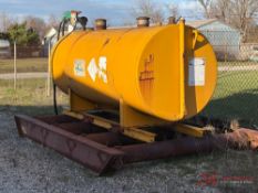 APPROX 1000 GALLON FUEL TANK