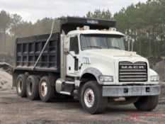 2014 MACK GU713 GRANTIE TRI AXLE DUMP TRUCK