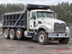 2016 MACK GU713 GRANTIE TRI AXLE DUMP TRUCK