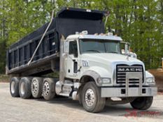 2014 MACK GRANITE GU713 QUAD AXLE DUMP TRUCK