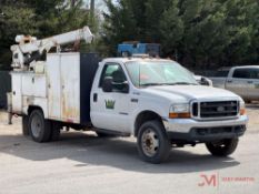 2001 FORD F-450 XLT SUPER DUTY SERVICE TRUCK